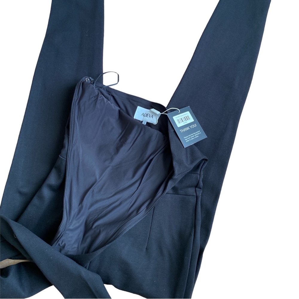 SOLD NWT Alieva DARIYA MODERN JUMPSUIT (BLACK) Size Small - Picture 11 of 13